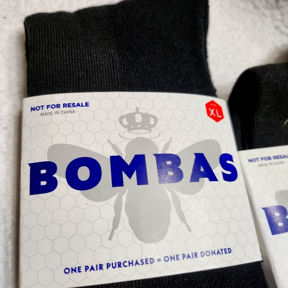 Bombas Underwear & Socks New Bombas Black Calf Unisex Socks Xtra
